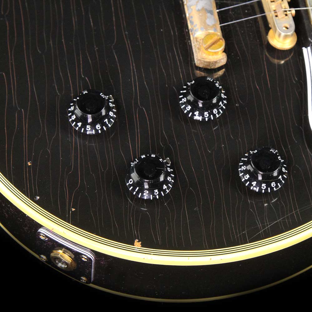 Used 2016 Gibson Custom Shop Collector's Choice #22 Tommy Colletti 1959 Les Paul Custom Electric Guitar Ebony — 5