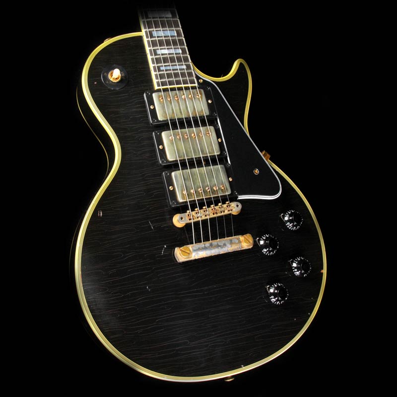 Used 2016 Gibson Custom Shop Collector's Choice #22 Tommy Colletti 1959 Les Paul Custom Electric Guitar Ebony — 1