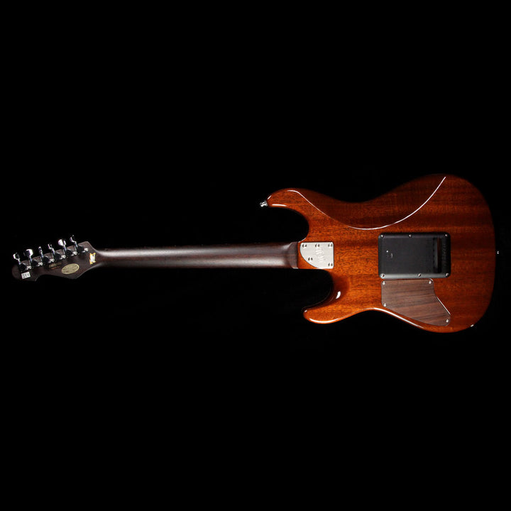 Used 2016 ESP Exhibition Limited Snapper CTM NAMM Display Electric Guitar Tiger Eye Quilt