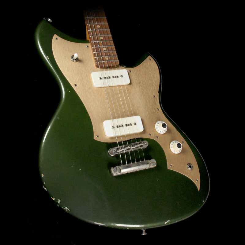 Used Novo by Dennis Fano	Serus J Electric Guitar Distressed Green — 1