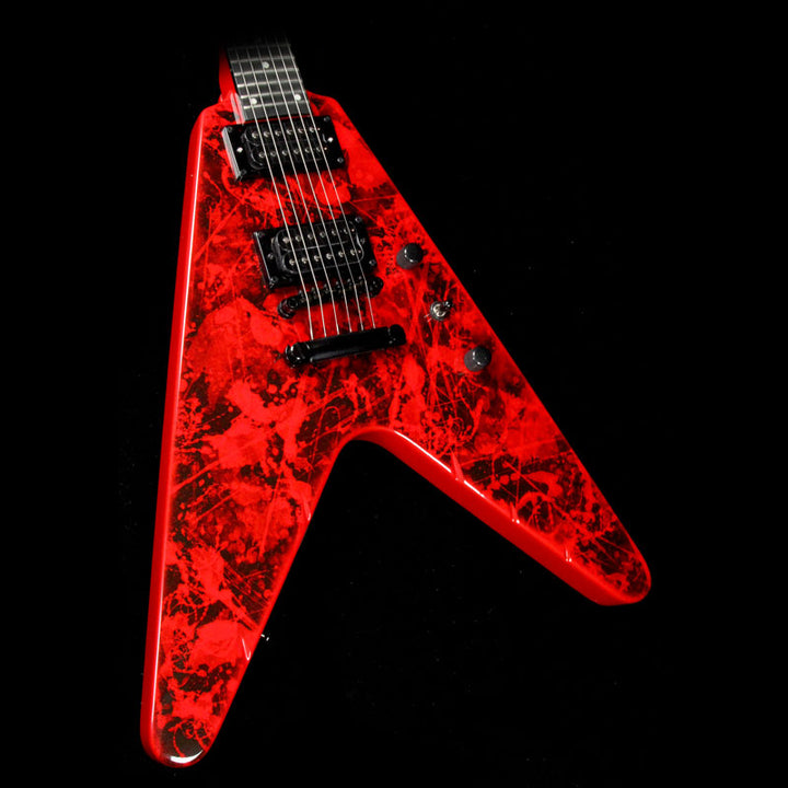 Epiphone Jeff Waters Annihilation-II Flying V Outfit Electric Guitar Annihilation Red