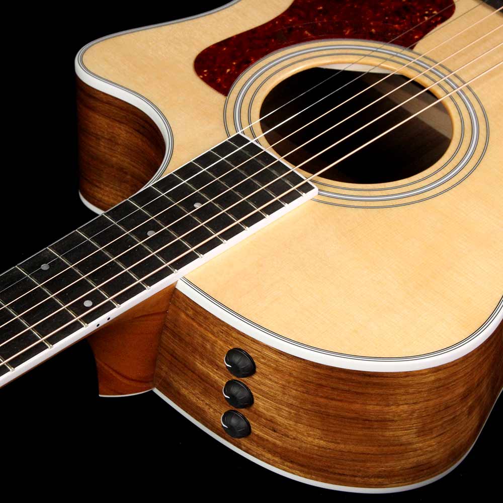 Used Taylor 414ce Grand Auditorium Acoustic Guitar Natural — 4