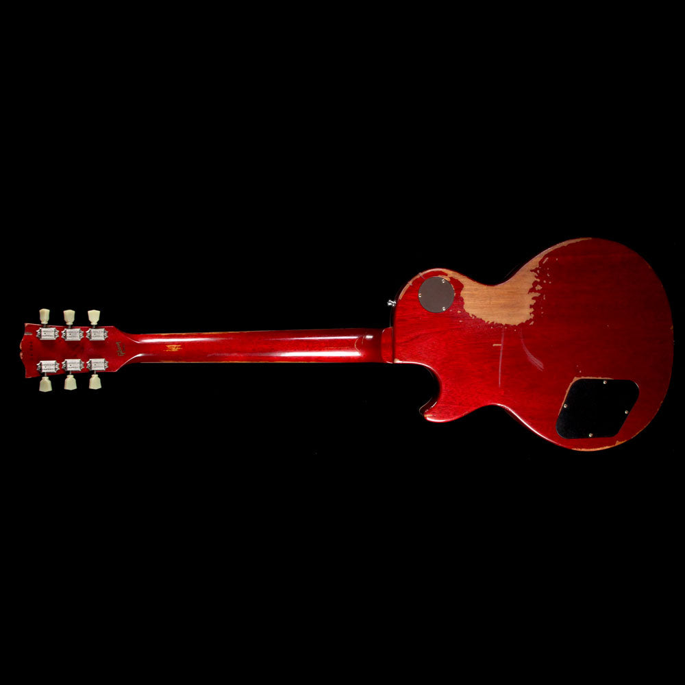 Used 2008 Gibson Custom Shop Inspired By Slash Les Paul Standard Aged and Signed Electric Guitar Heritage Cherry Sunburst — 3
