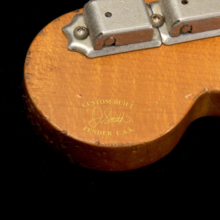 Fender Custom Shop Masterbuilt Jason Smith Music Zoo Exclusive Ultimate Relic 1960 Stratocaster Electric Guitar Black
