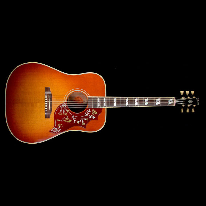 Used 2015 Gibson Hummingbird Vintage Acoustic Guitar Vintage Cherry Sunburst