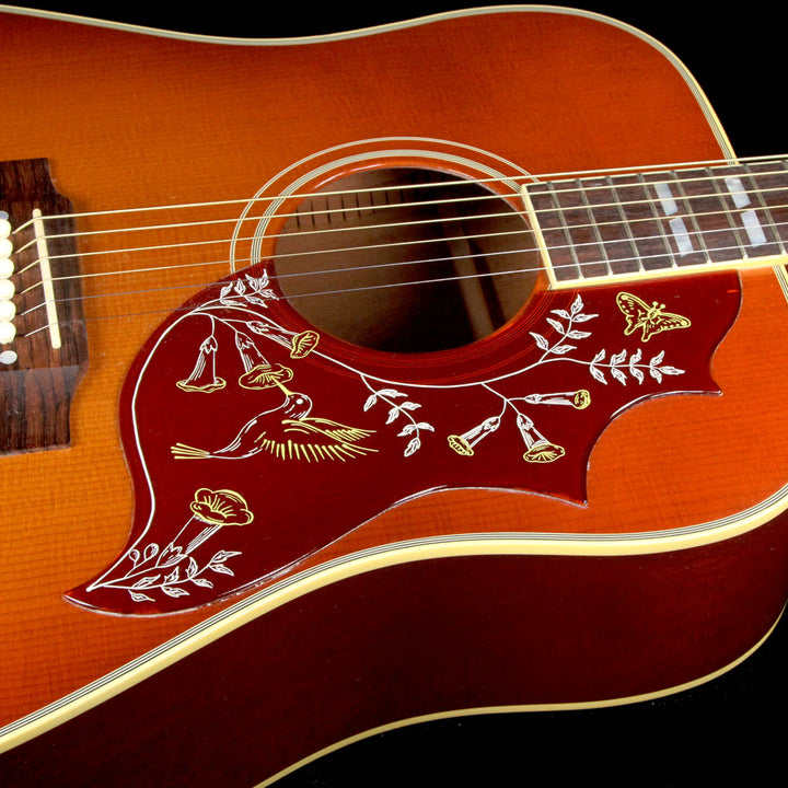 Used 2015 Gibson Hummingbird Vintage Acoustic Guitar Vintage Cherry Sunburst