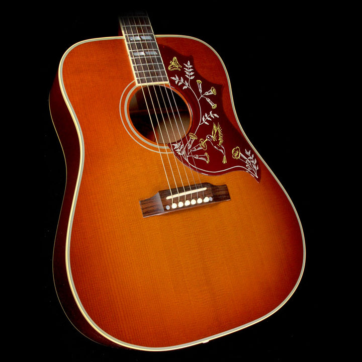 Used 2015 Gibson Hummingbird Vintage Acoustic Guitar Vintage Cherry Sunburst