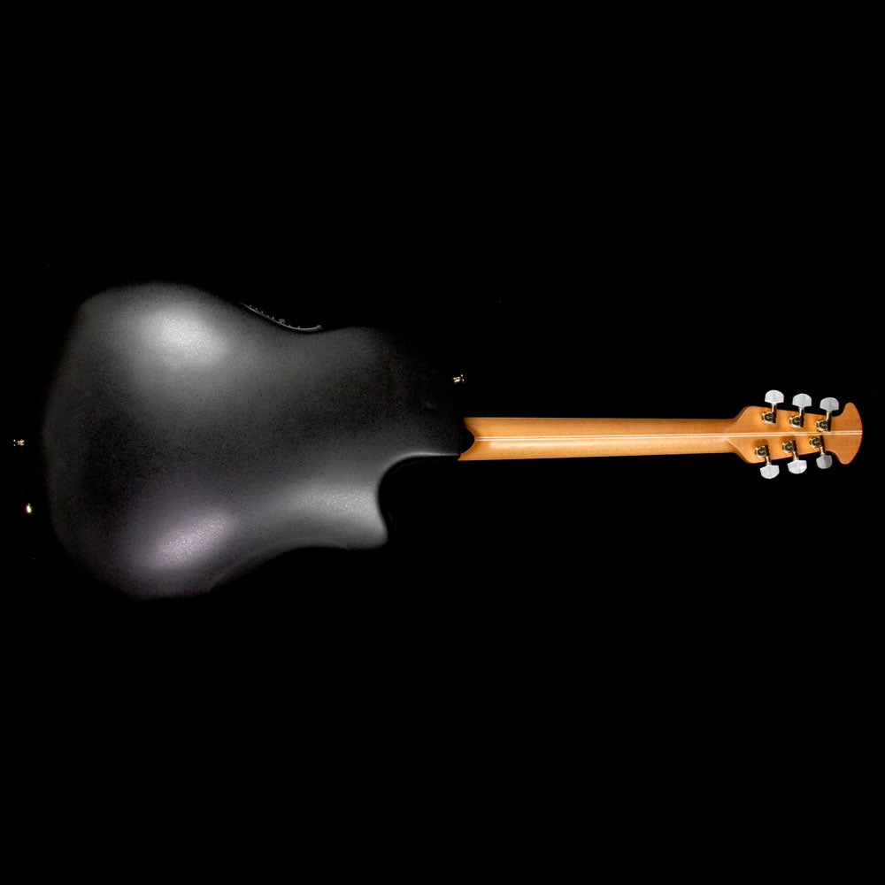 Ovation C1779LX Custom Legend LX Left-Handed Acoustic Guitar Black Cherry Burst — 3