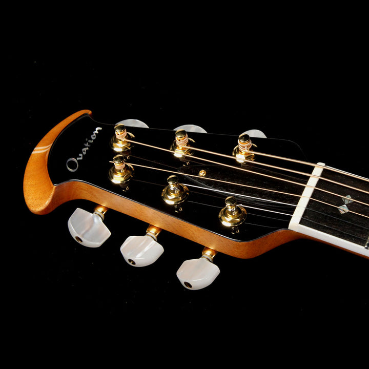 Ovation C1779LX Custom Legend LX Left-Handed Acoustic Guitar Black Cherry Burst