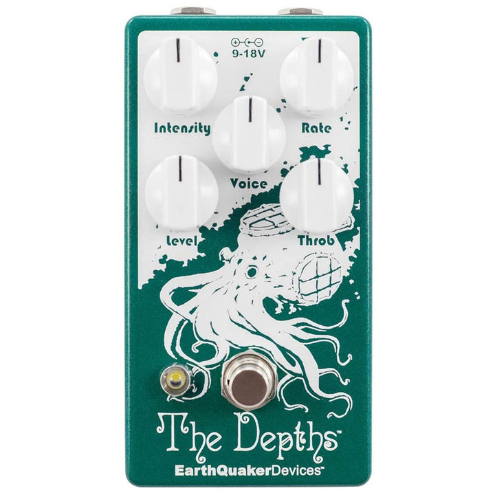 EarthQuaker Devices The Depths Vibrato V2 Effects Pedal