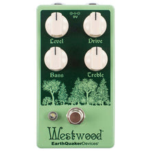 EarthQuaker Devices Westwood Transluscent Drive Manipulator Overdrive Effects Pedal