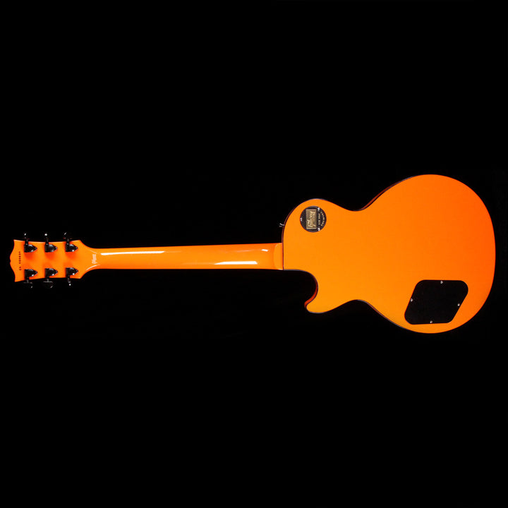 Gibson Custom Shop Limited Edition Les Paul Custom Chambered Blackout Electric Guitar F1 Orange