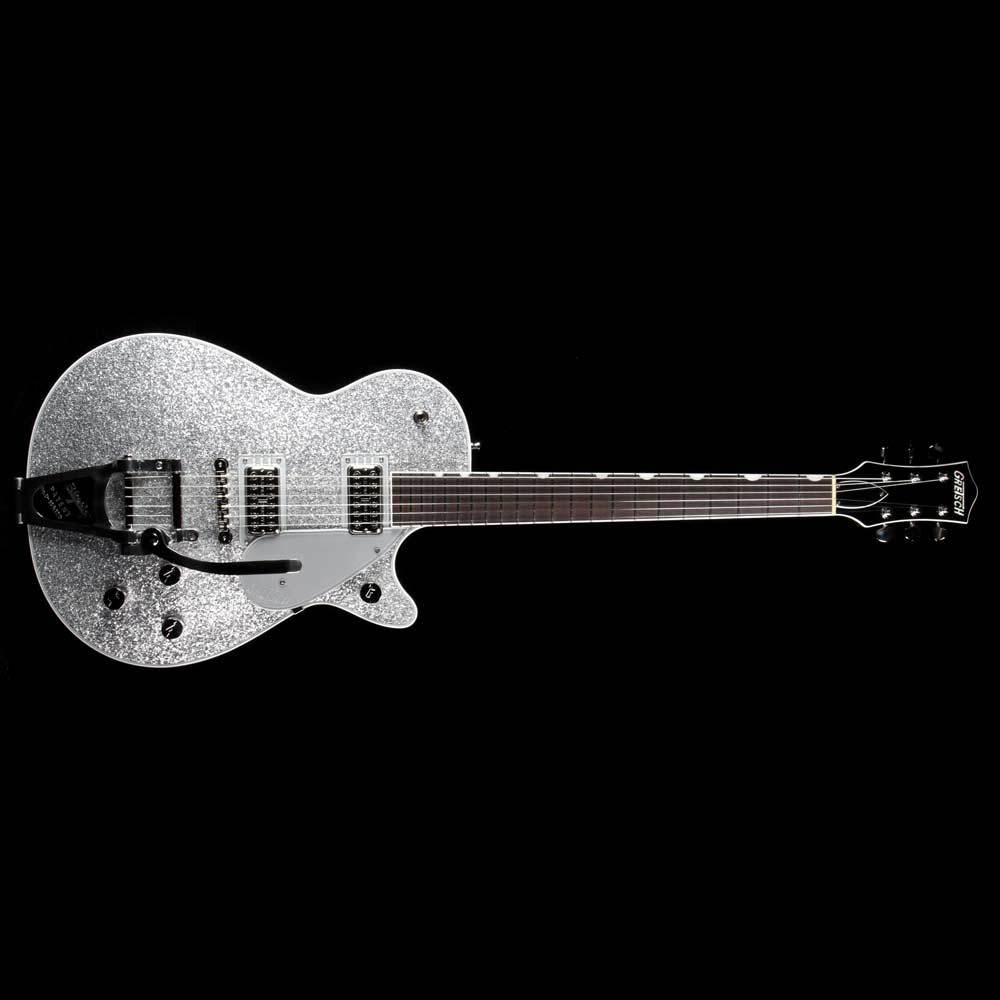 Gretsch G6129 Players Edition Jet FT Silver Sparkle — 2