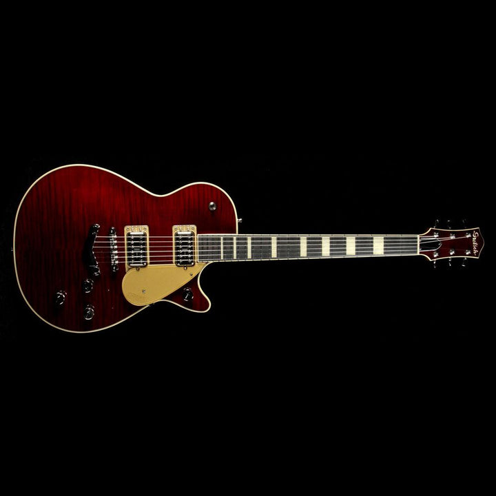 Gretsch G6228FM Players Edition Jet BT with V Tailpiece Dark Cherry Stain