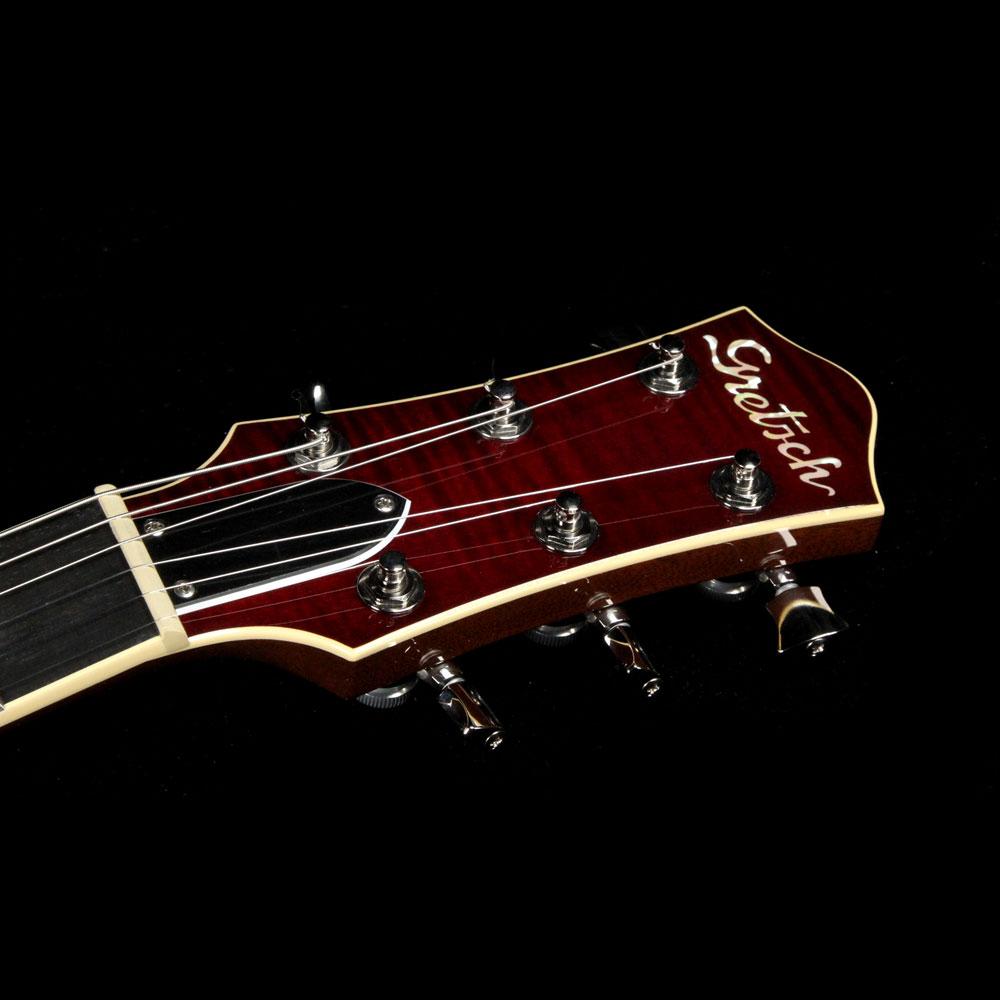 Gretsch G6228FM Players Edition Jet BT with V Tailpiece Dark Cherry Stain — 4