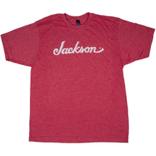 Jackson Logo T-Shirt Heather Red Small