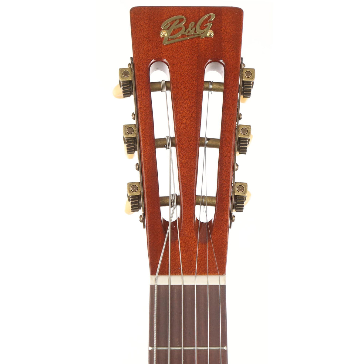 B&G Guitars Little Sister Crossroads Cutaway Tobacco Burst — 4