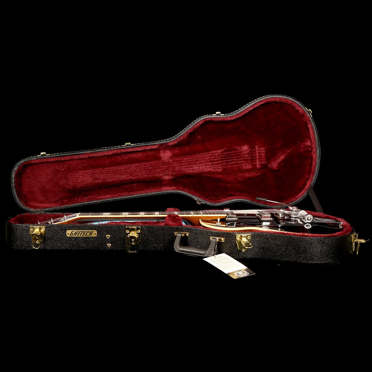 Gretsch G6128T-53 Vintage Select '53 Duo Jet with Bigsby Black — 8