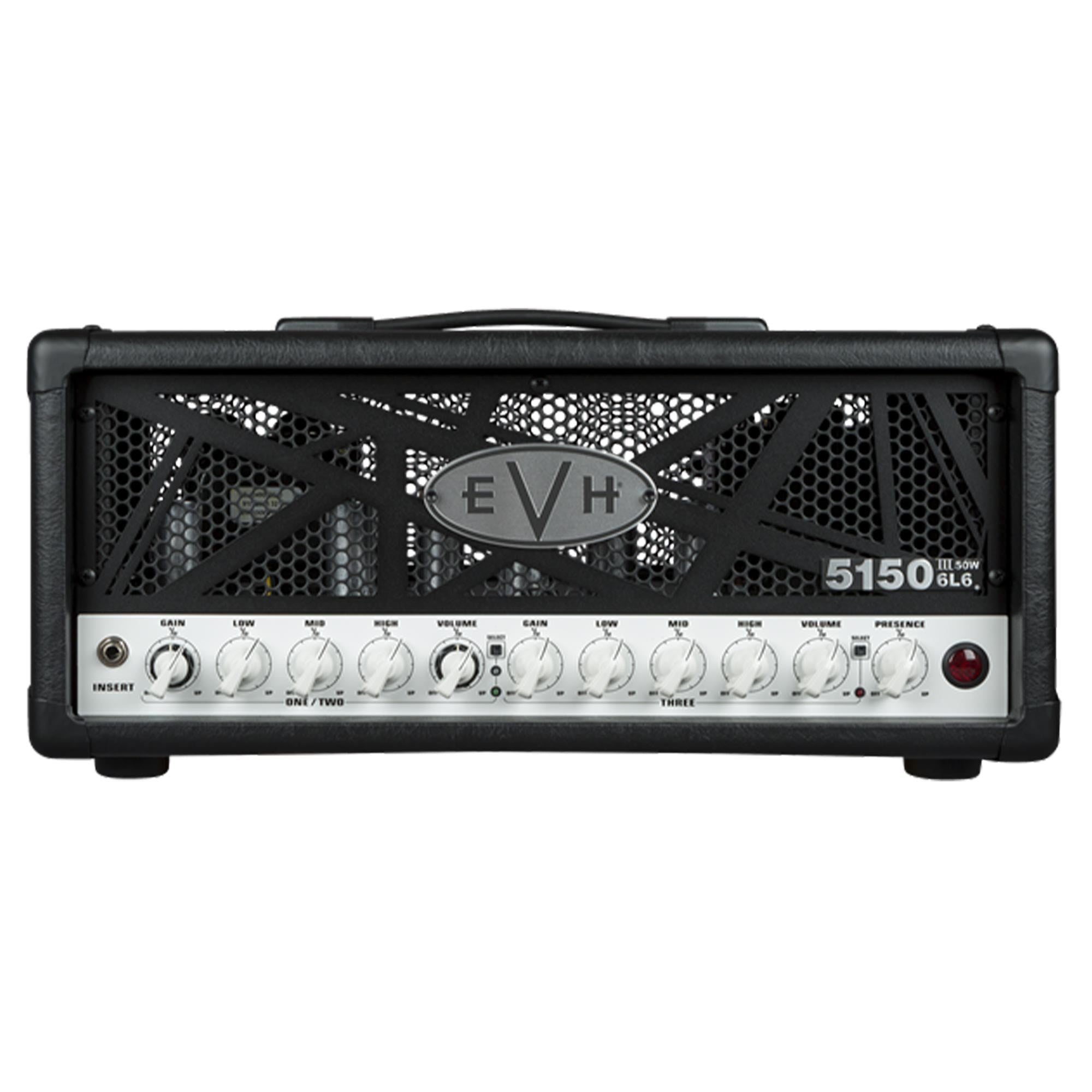 EVH 5150 III 6L6 50W Electric Guitar Amplifier Head Black | The