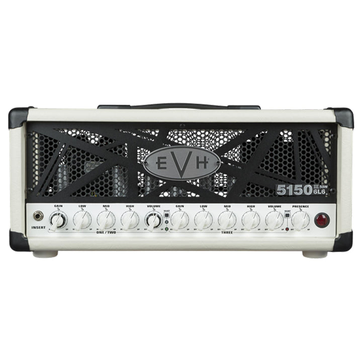 EVH 5150 III 6L6 50W Electric Guitar Amplifier Head Ivory Used