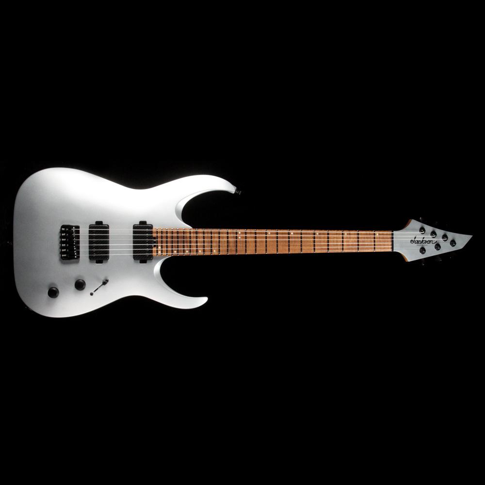 Jackson USA Signature Misha Mansoor Juggernaut HT6 Satin Silver — 2