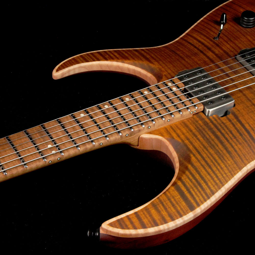 Jackson USA Signature Misha Mansoor Juggernaut HT6FM Amber Tiger Eye — 5