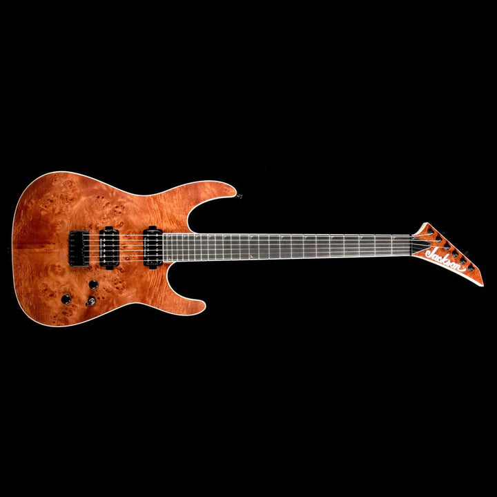 Jackson Pro Series SL2P HT Soloist Electric Guitar Caramel Burl