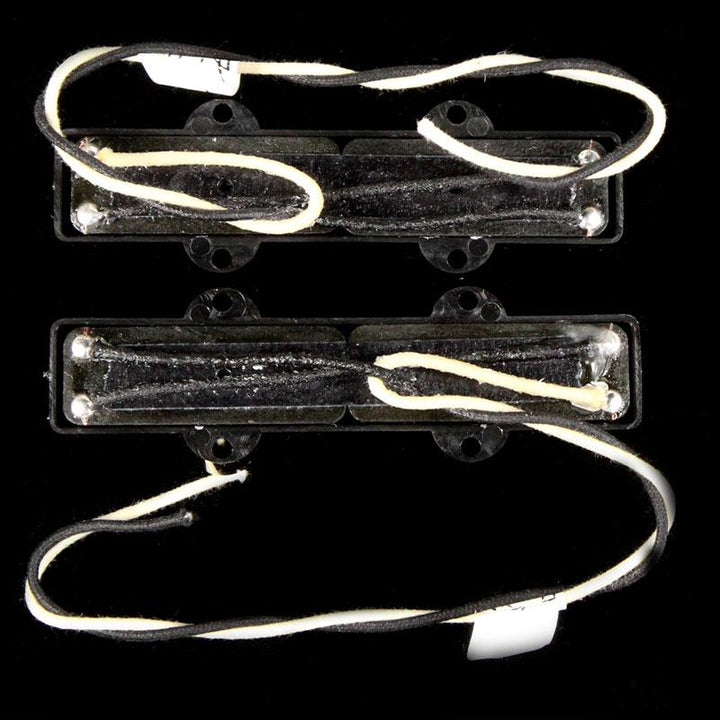 Lindy Fralin Split J-Bass Electric Bass Pickup Set Black Covers