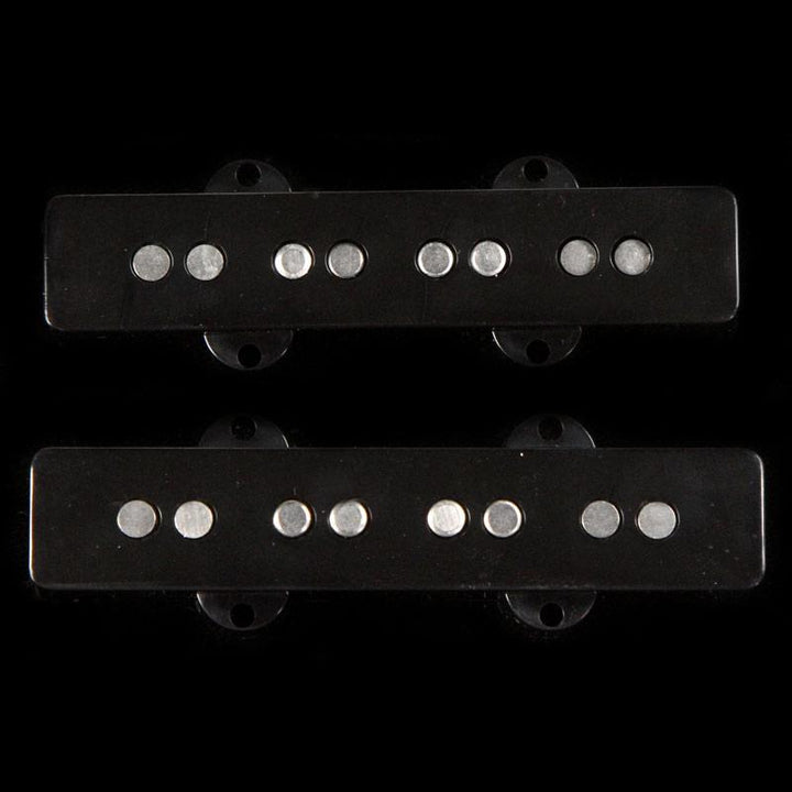 Lindy Fralin Split J-Bass Electric Bass Pickup Set Black Covers