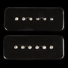 Lindy Fralin P-90 Electric Guitar Pickup Set Soapbar Black Covers