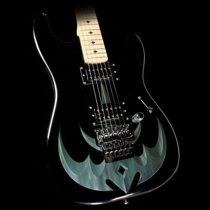 ESP LTD MW-TR1 Michael Wilton Signature Electric Guitar Black with Graphic