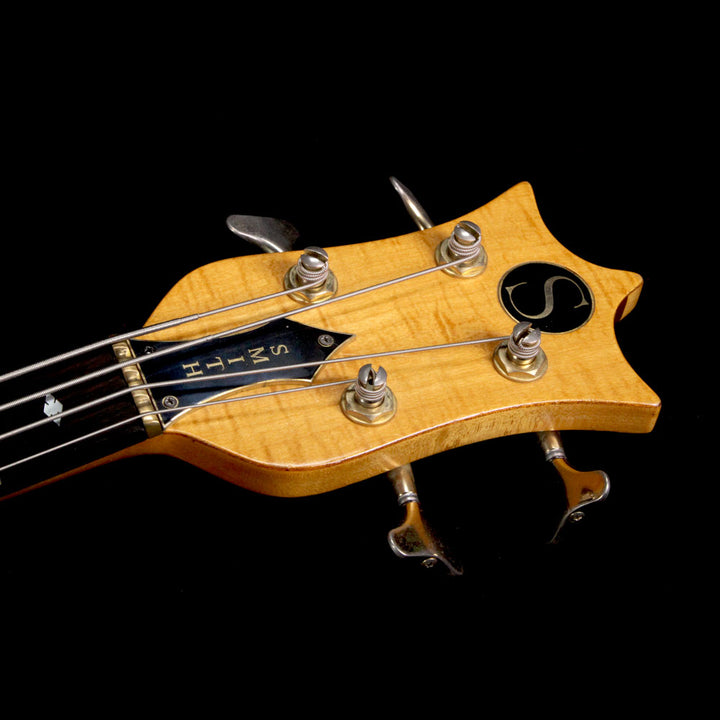 Used 1985 Ken Smith BT4 Dovetail Electric Bass Guitar Natural