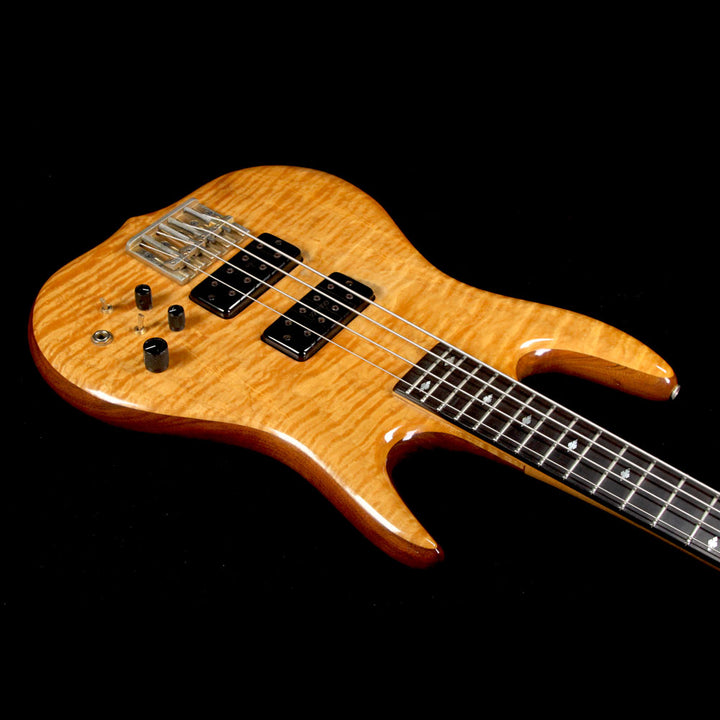 Used 1985 Ken Smith BT4 Dovetail Electric Bass Guitar Natural