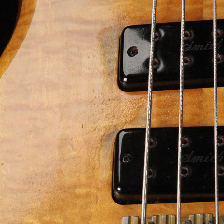 Used 1985 Ken Smith BT4 Dovetail Electric Bass Guitar Natural