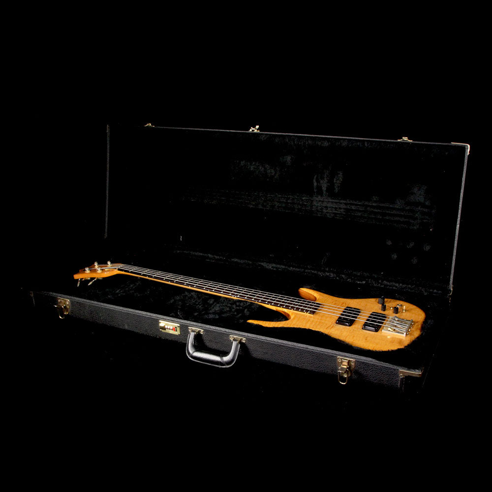 Used 1985 Ken Smith BT4 Dovetail Electric Bass Guitar Natural — 10