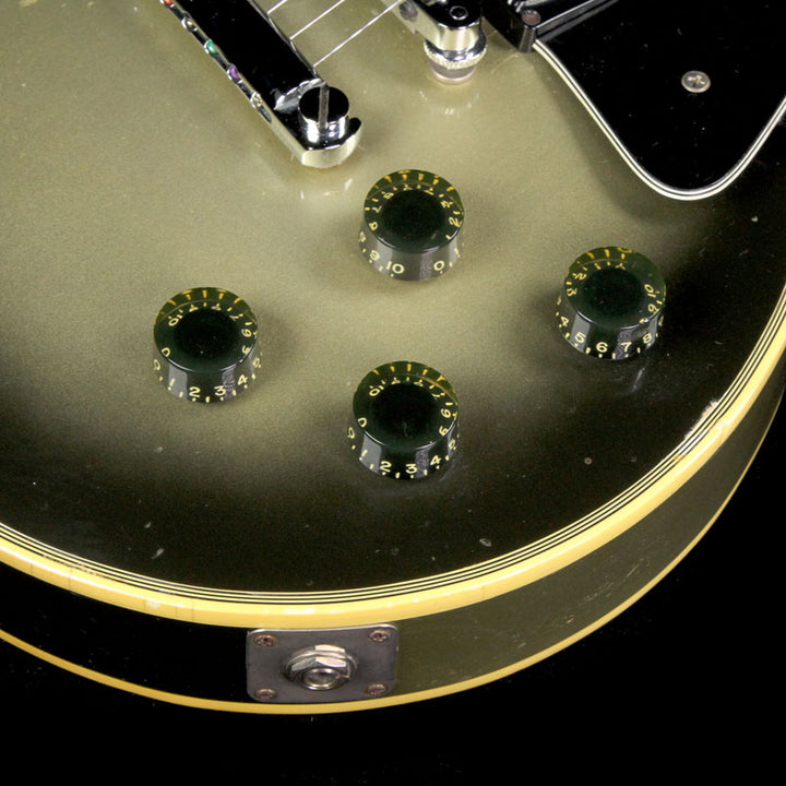 Used 1980 Gibson Les Paul Custom Electric Guitar Silverburst