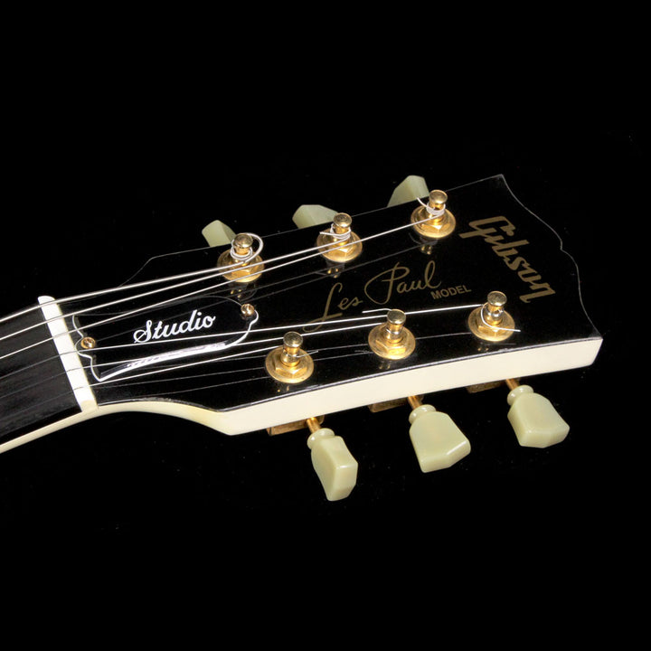 Used 2004 Gibson Les Paul Studio Electric Guitar Alpine White