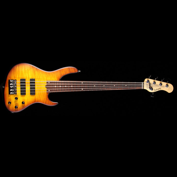 Sadowsky Deluxe Satin Series Modern 5-24 5-String Bass Guitar '59 Burst
