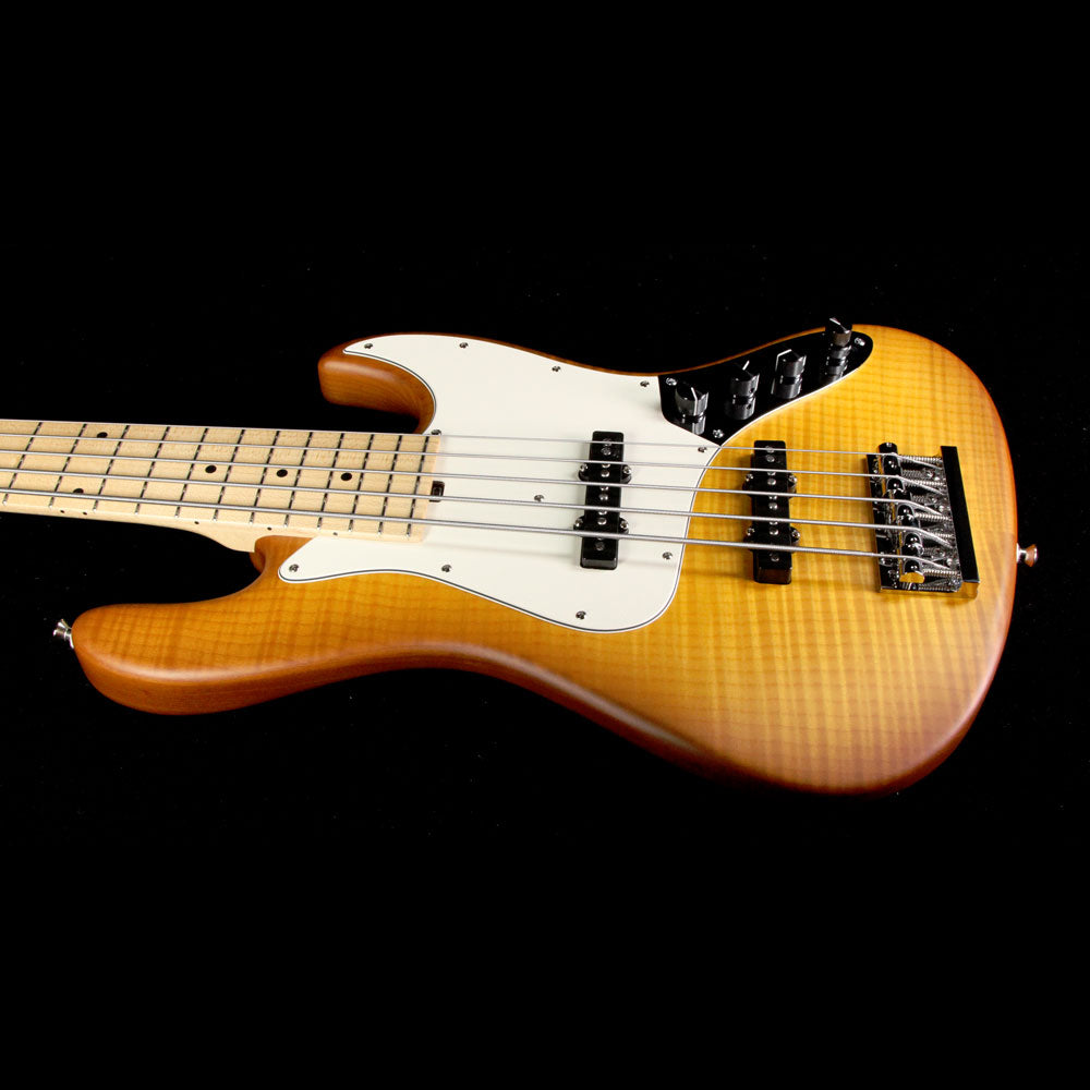 Sadowsky Deluxe Satin Series Vintage 5-21 5-String Bass Guitar Caramel Burst — 5