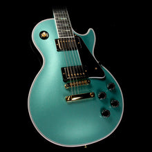 Gibson Custom Shop Limited Edition Les Paul Custom Sparkle Abalone Electric Guitar Green Sparkle