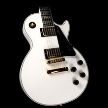 Gibson Custom Shop Limited Edition Les Paul Custom Sparkle Abalone Electric Guitar White Sparkle