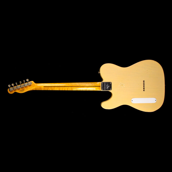Used 2014 Fender Limited Edition Custom Shop Esquire Relic Electric Guitar Butterscotch Blonde