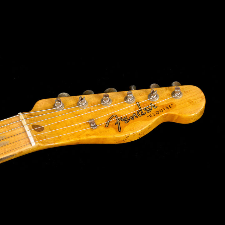 Used 2014 Fender Limited Edition Custom Shop Esquire Relic Electric Guitar Butterscotch Blonde