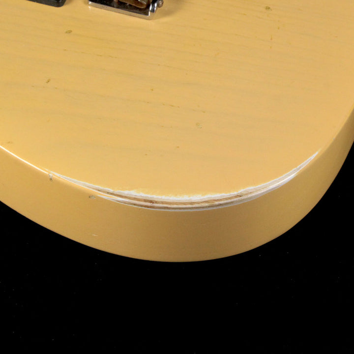 Used 2014 Fender Limited Edition Custom Shop Esquire Relic Electric Guitar Butterscotch Blonde
