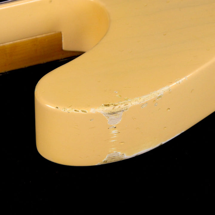 Used 2014 Fender Limited Edition Custom Shop Esquire Relic Electric Guitar Butterscotch Blonde