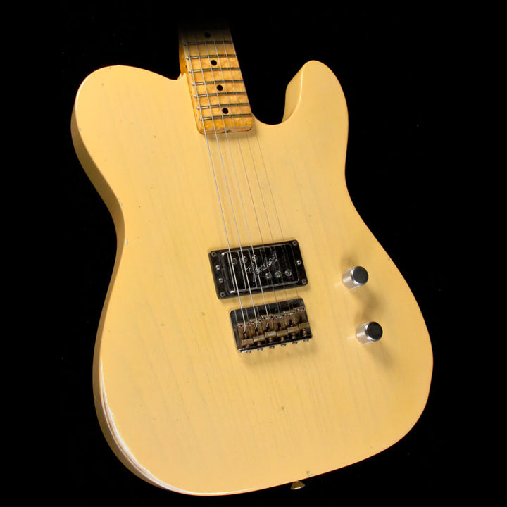 Used 2014 Fender Limited Edition Custom Shop Esquire Relic Electric Guitar Butterscotch Blonde
