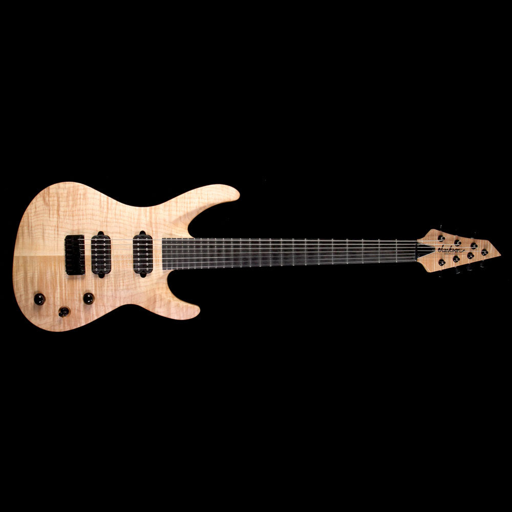 Used Jackson USA Select B7 Hardtail Baritone Electric Guitar Au Natural — 2