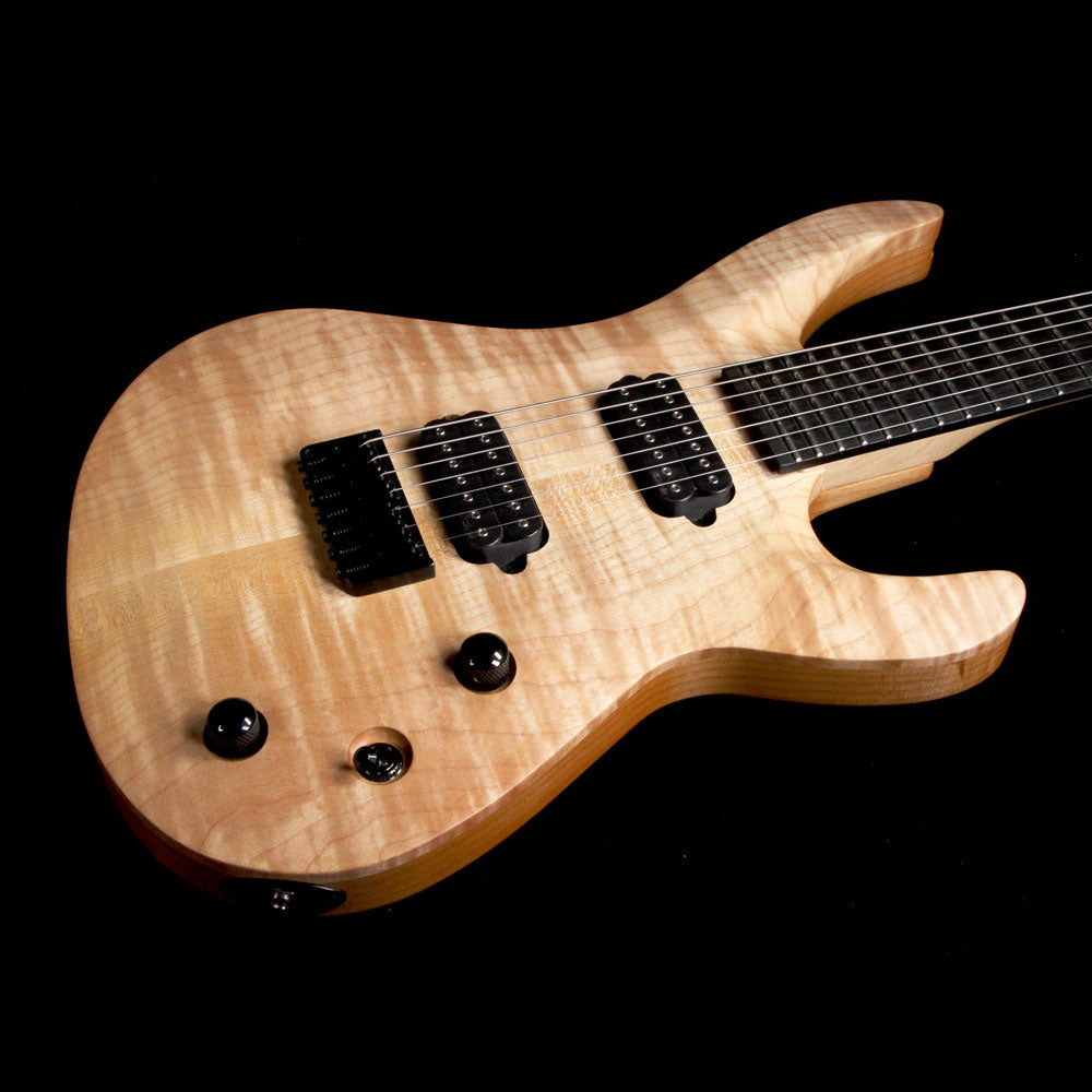 Used Jackson USA Select B7 Hardtail Baritone Electric Guitar Au Natural — 6