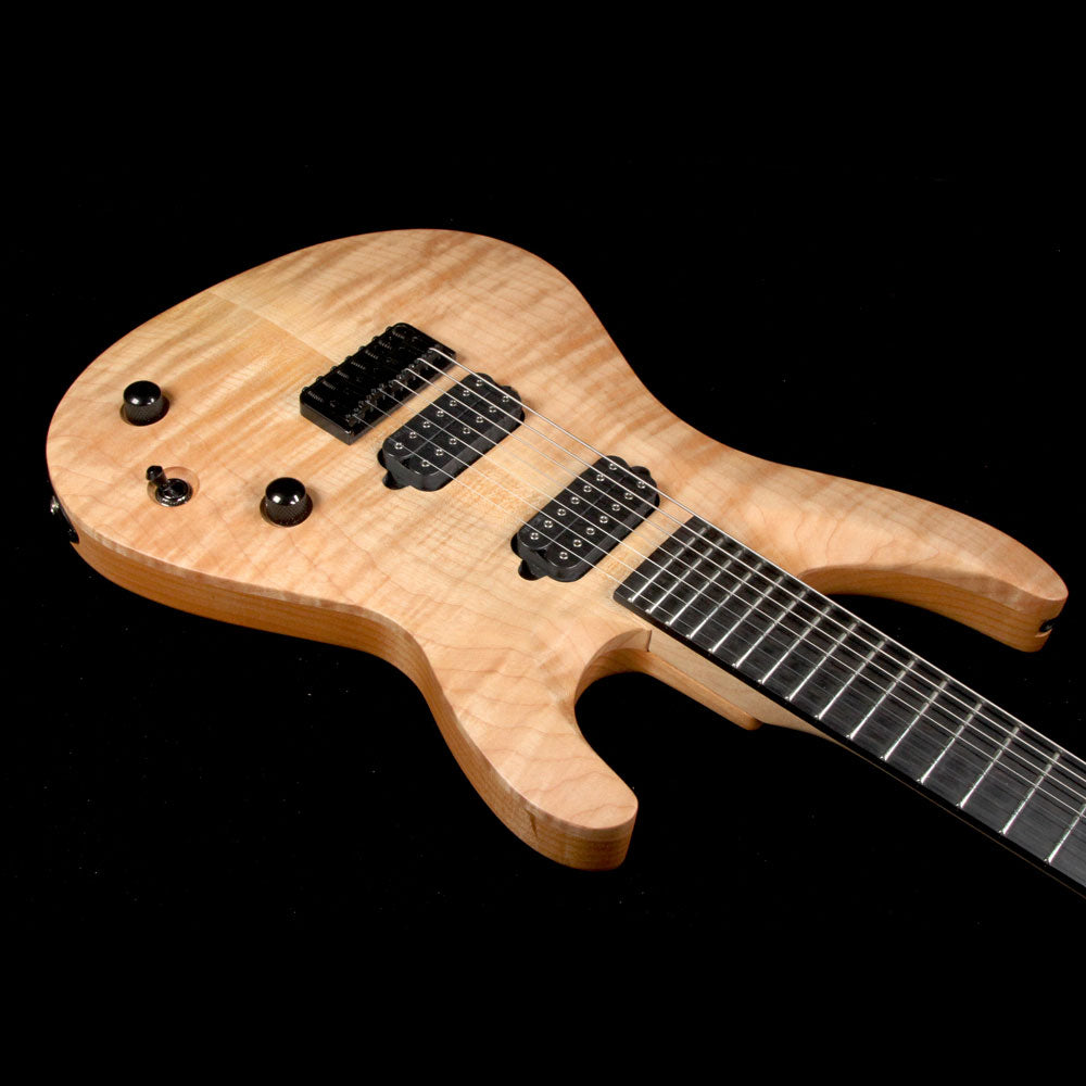 Used Jackson USA Select B7 Hardtail Baritone Electric Guitar Au Natural — 7