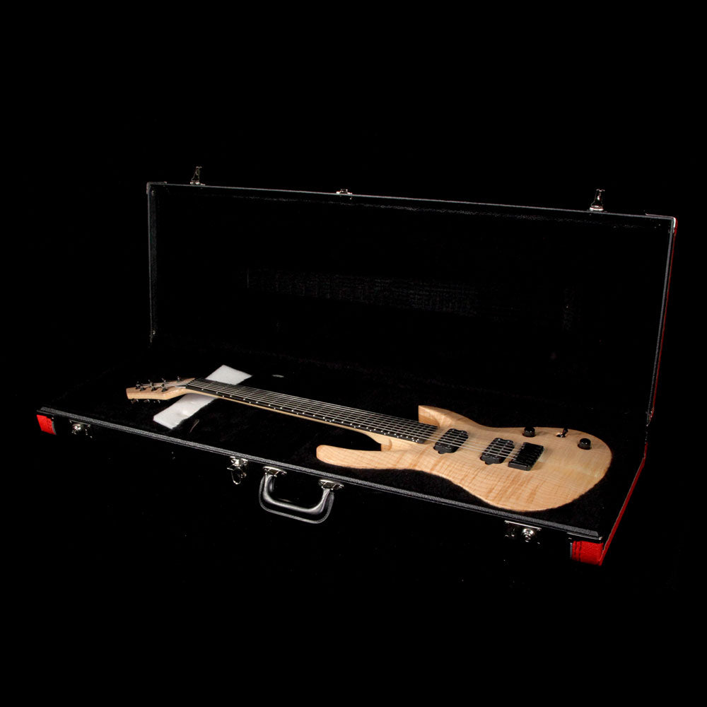 Used Jackson USA Select B7 Hardtail Baritone Electric Guitar Au Natural — 9
